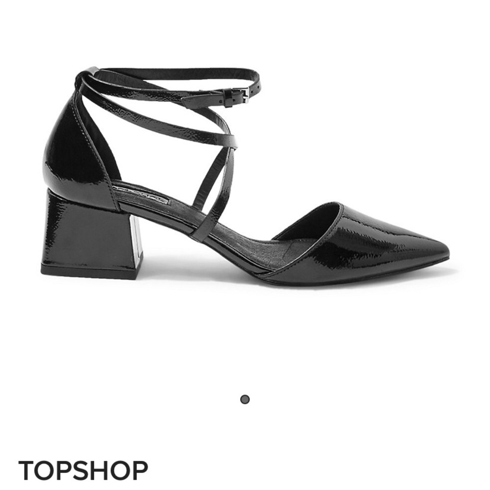 TOPSHOP Jolly Pointed Flare Shoes